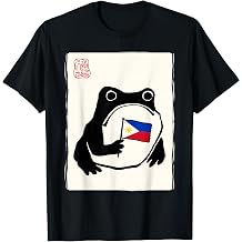 Philippine Flag Raccoon Funny Philippines T-Shirt
