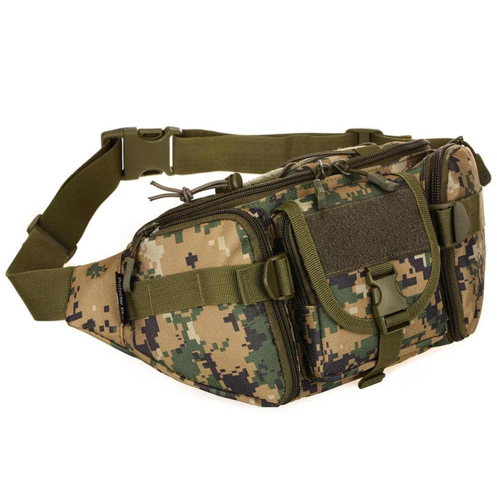 Tactical Waist Pack Large Capacity Military Fanny Pack for Men & Women – Durable Outdoor Army Waist Bag for Hiking, Cycling, Camping, Hunting, Fishing, Travel & Daily Use-image-23