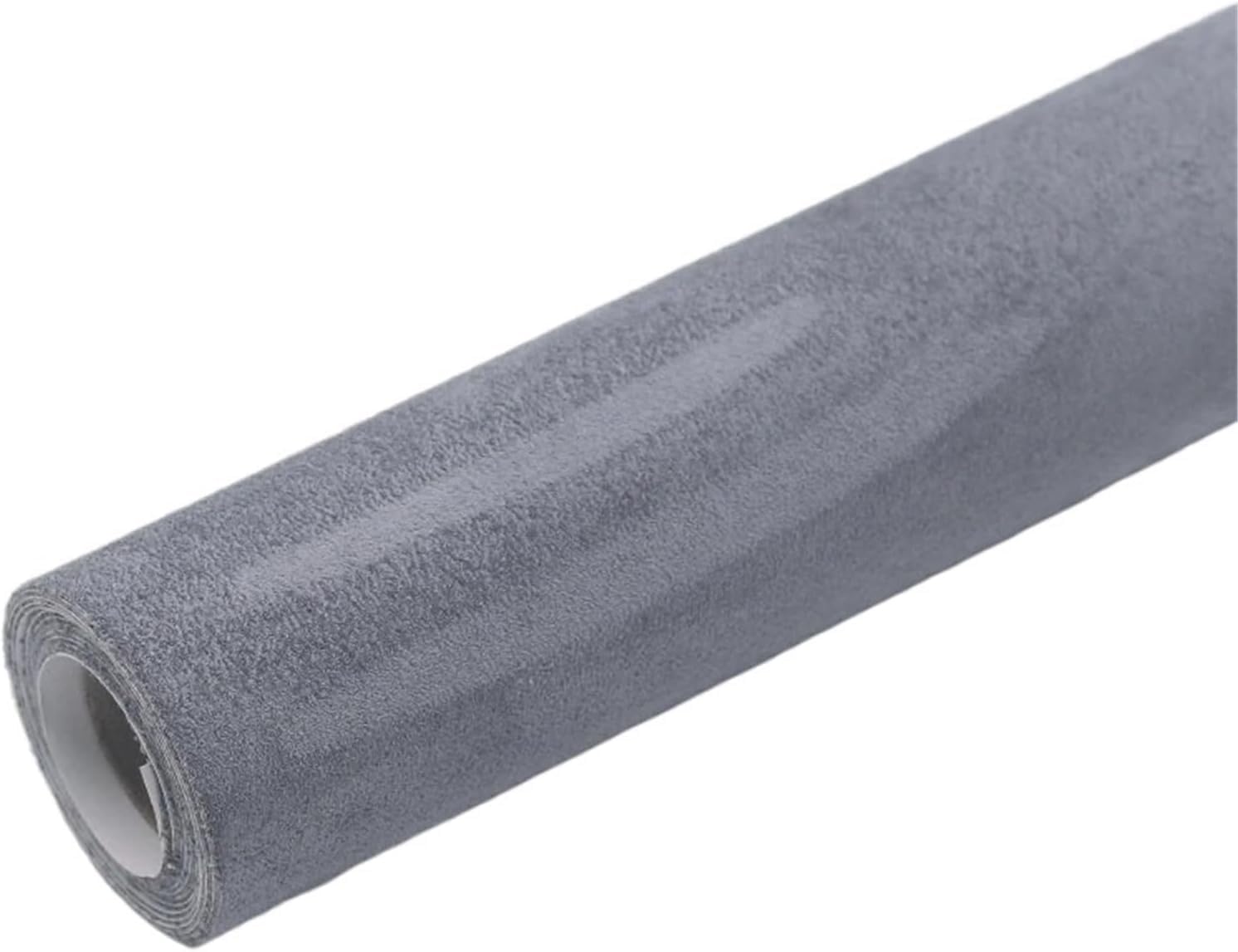 Car Headliner Fabric DIY Multiple Suede Self Adhesive Leather Repairs for Interior Velvet DIY Sticker Leathercraft Repair Sofa Renovation(Cool Gray,20x150cm)