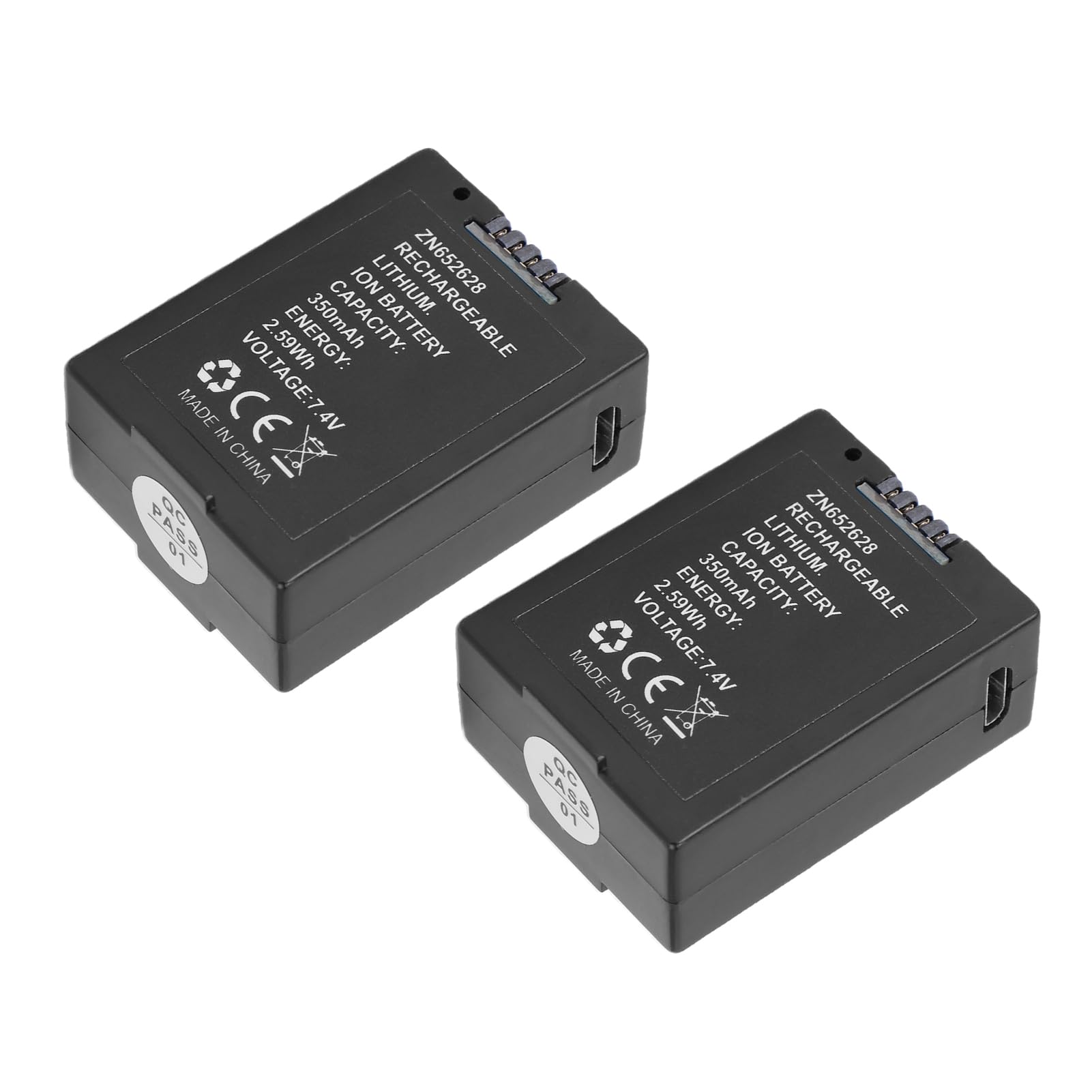 Jectse Batterie pour Hélicoptère RC, 7,4 V 350 MAh, pour RC Era C187
