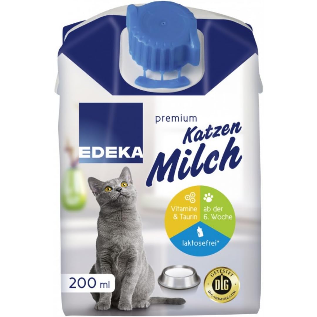 Mit Pufai Grocery, Vitakraft Poésie Création Rind & Karotte Katzenfutter nass 85G x 4 STÜCK, Katzenmilch Milch 200 mililiter x 4 STÜCK