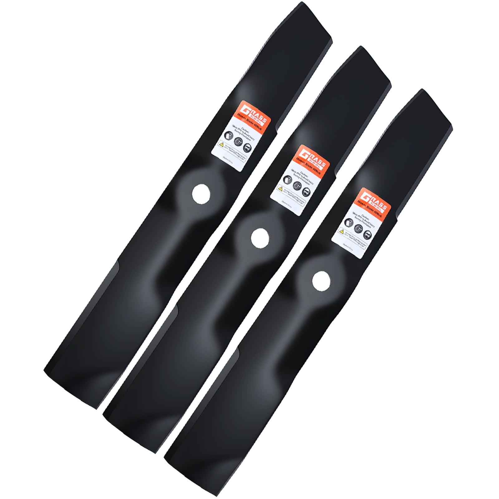 Grasscool Z515E JD 54 inch Deck Z530M Z425 X530 Mower Blades Replacement | Fit John d-eere z375r z515e z445 z525e z345r x570 x590 x500 z435 Zero Turn