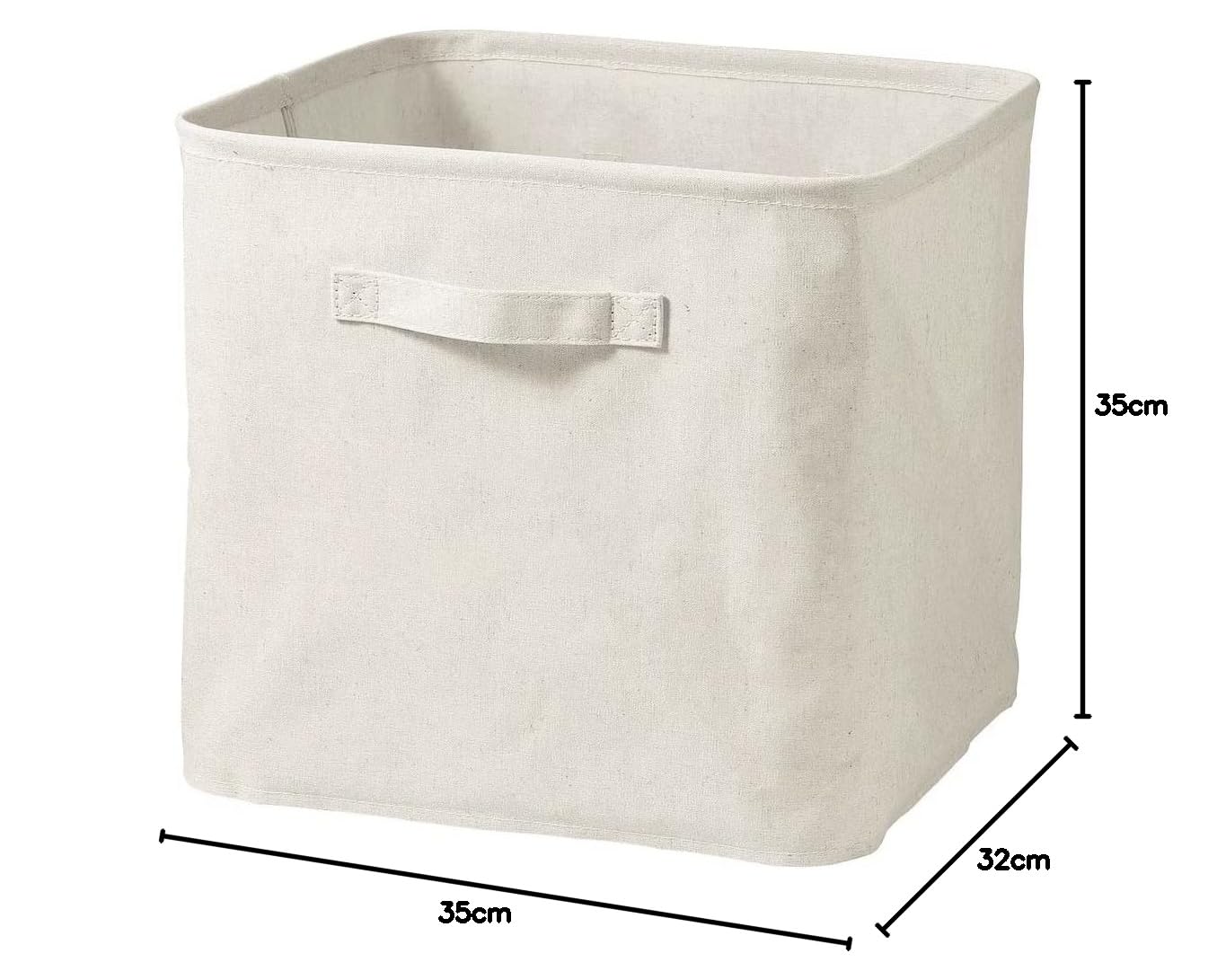 Amazon.co.jp: 無印良品 ソフトボックス Lサイズ 幅35×奥行35×高さ32cm