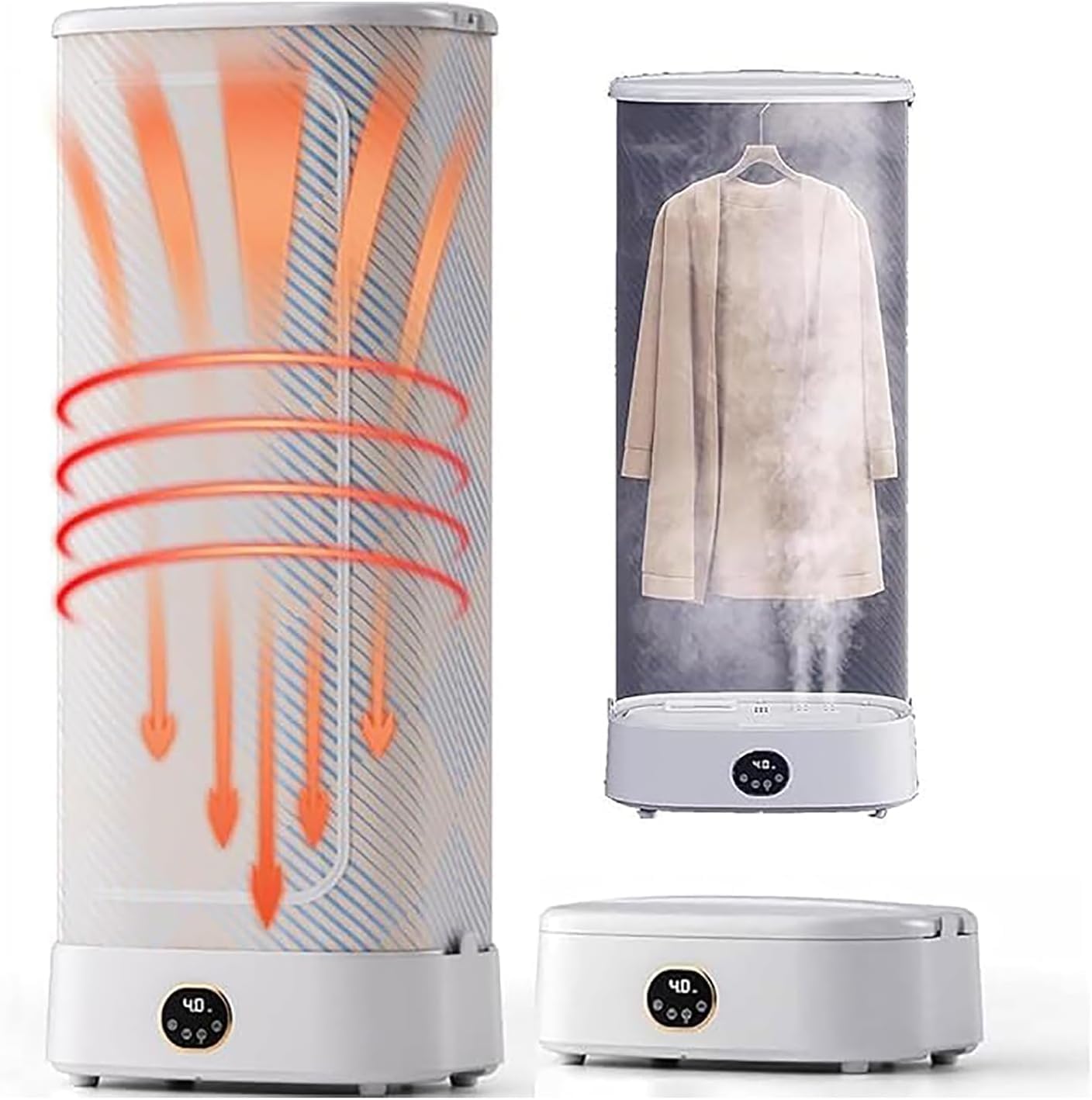 Clothes Dryer, Automatic Ironing Machine Portable Wireless Vertical Steam Iron Automatic Clothes Drying Rack