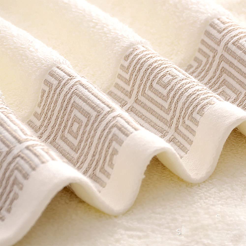 Serviette de bain et essuie-mains en coton blanc pour votre routine spa