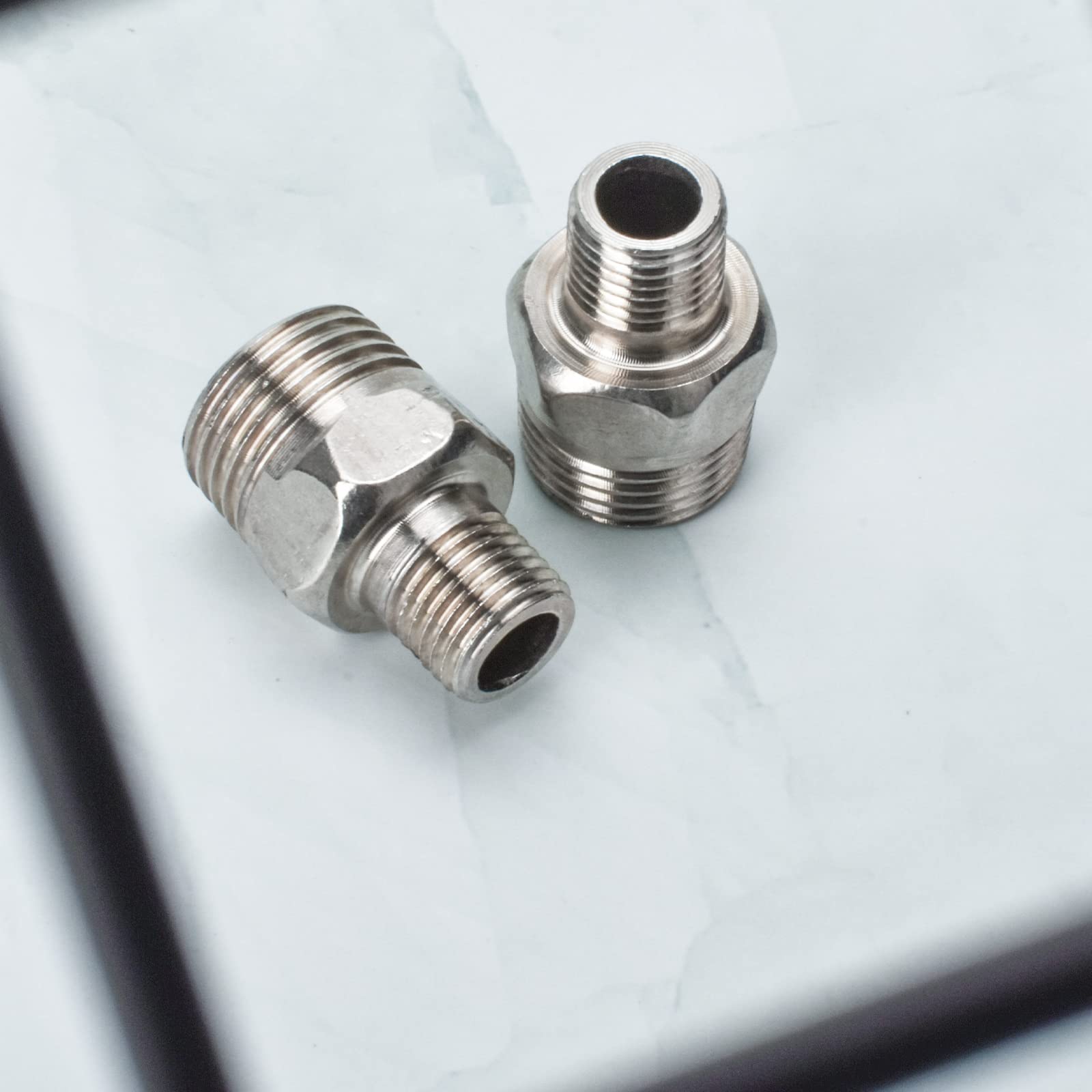 Amazon.co.jp: 2パック 蛇口アダプター 1/2インチから3/8インチ