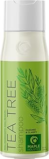 Tea Tree Shampoo for Oily Hair - Sulfate Free Clarifying Shampoo for Build Up with Pure Tea Tree Oil for Hair Volume Shine...