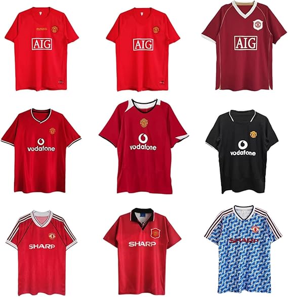 マンチェスターユナイテッド オフィシャルレトロ プロダクト ユニフォーム マンチェスター・ユナイテッド – Vintage Sports Football Store