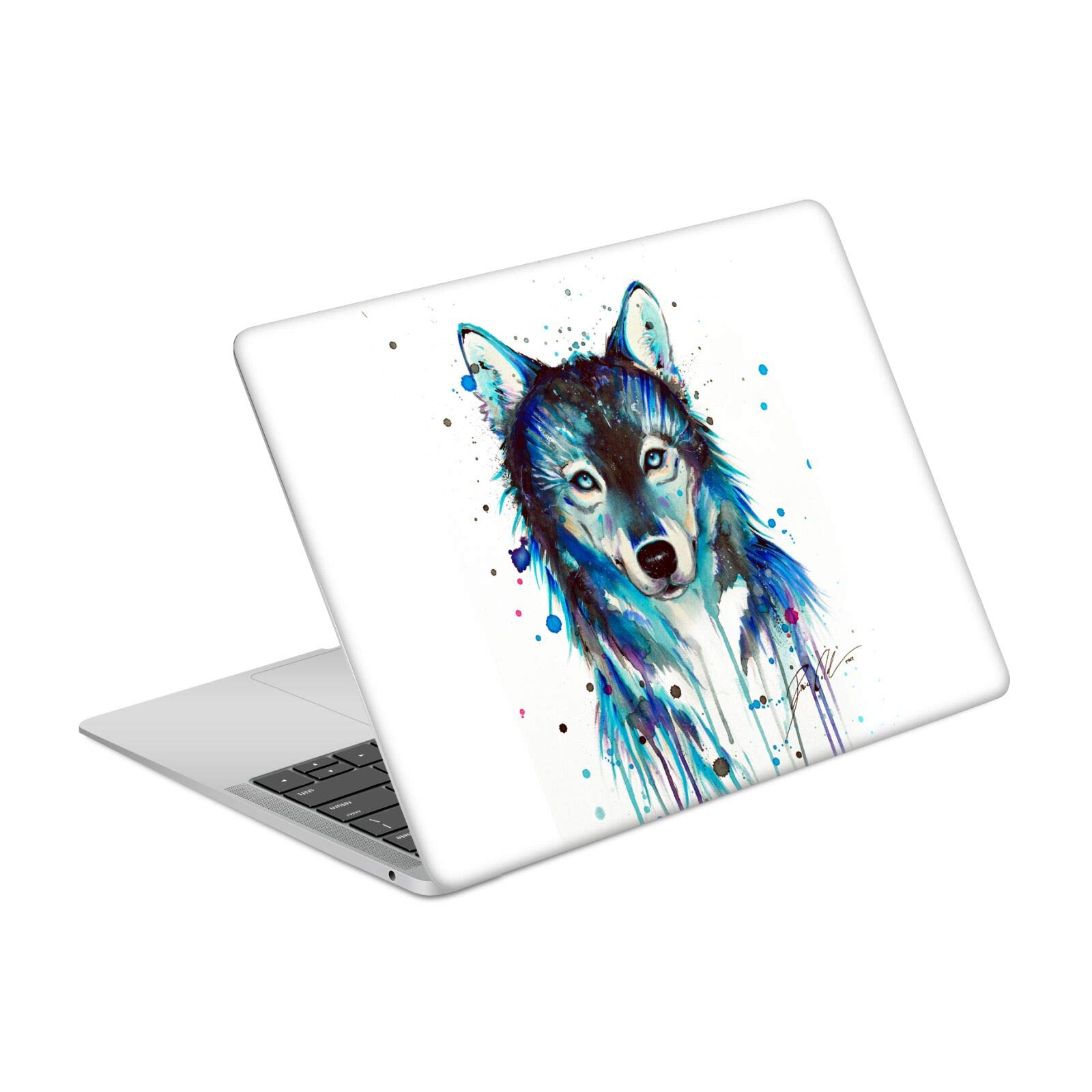 Autocollant vinyle MacBook Air 13.3 A1932 A2179 Head Case Designs Pixie Cold Loup De Glace