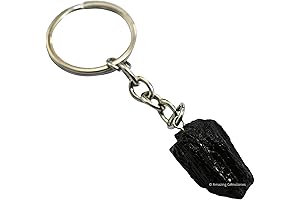 Pineal Vision's Black Tourmaline Crystal Car Key Holder