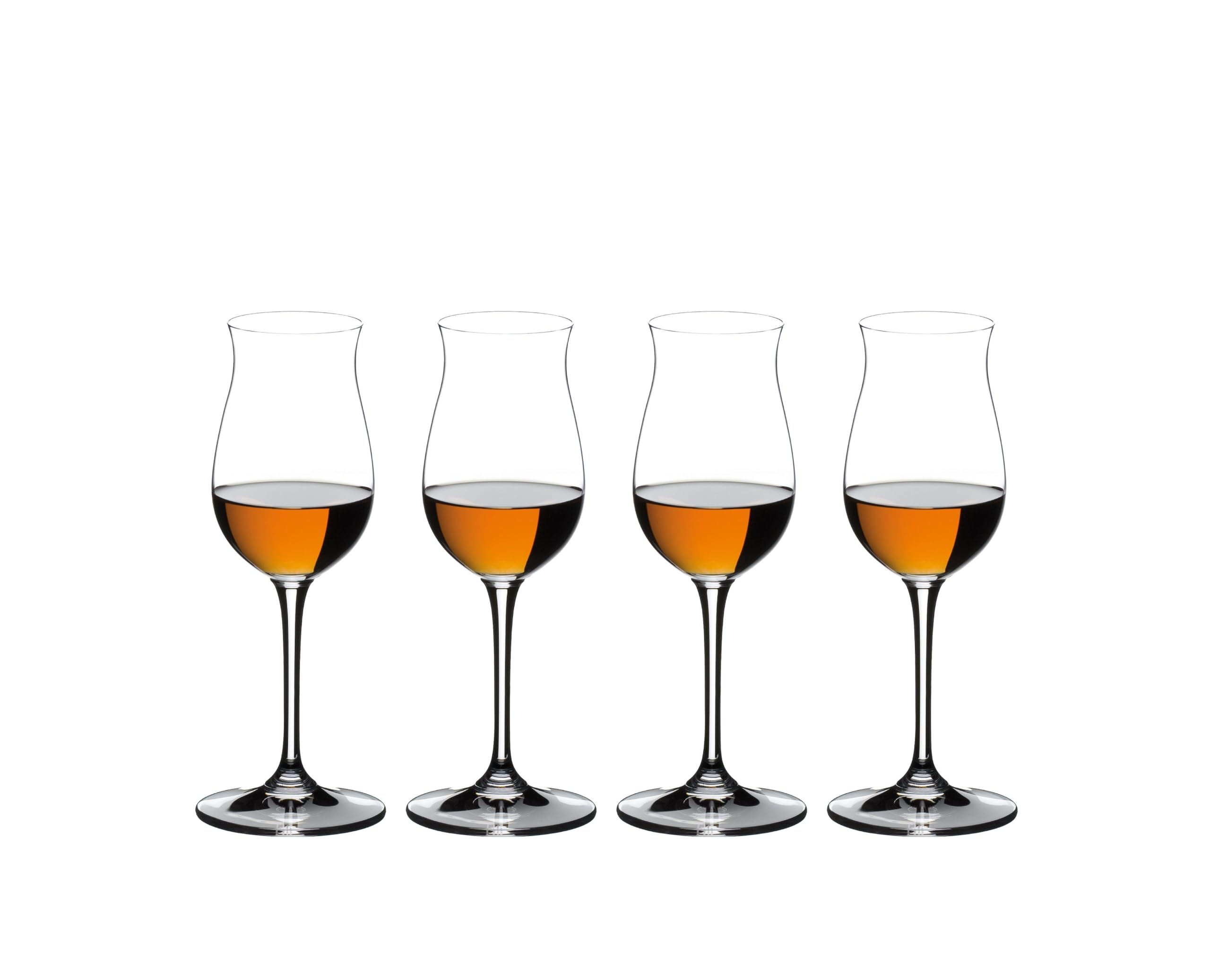 RIEDEL Mixing Set Cognac, 4er Set, klares Kristallglas, maschinell gefertigt