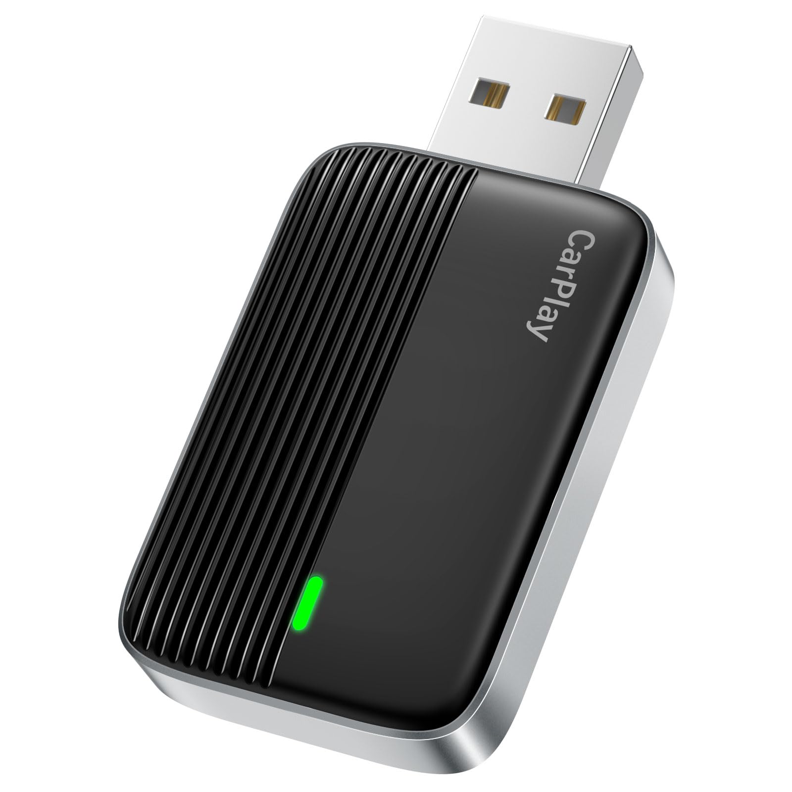 MoKo Wireless CarPlay Adapter für Apple iPhone (2025 Upgraded), Mini Car Play Wireless Adapter für iOS 10+ & Autos mit Apple CarPlay, Schnelle Verbindung, Stabile Steuerung, Keine Verzögerung