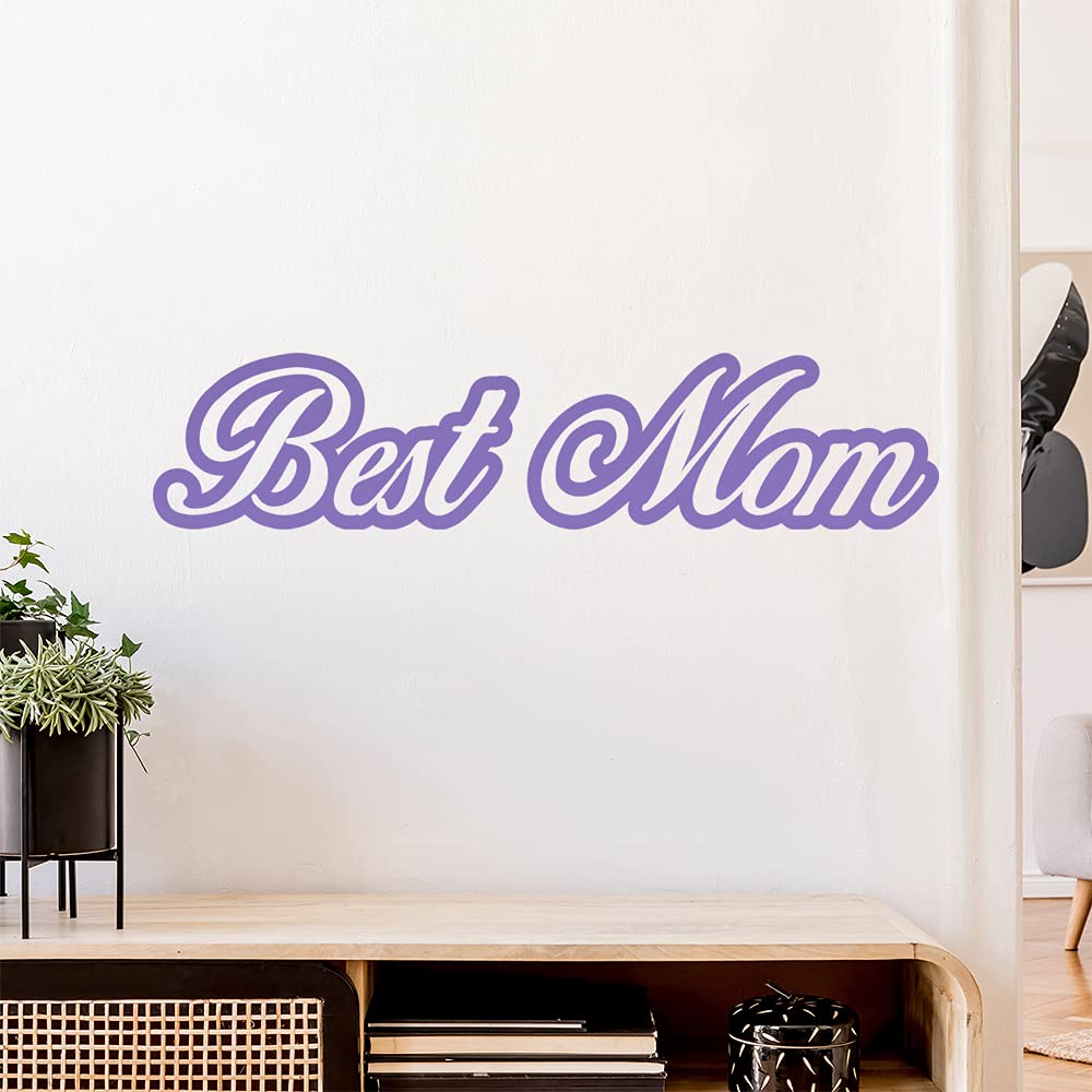 Best Mom Mother Family Wall Sticker