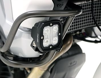 DENALI Clamp Light Mounts 21-29mm Tube Diameter, Black