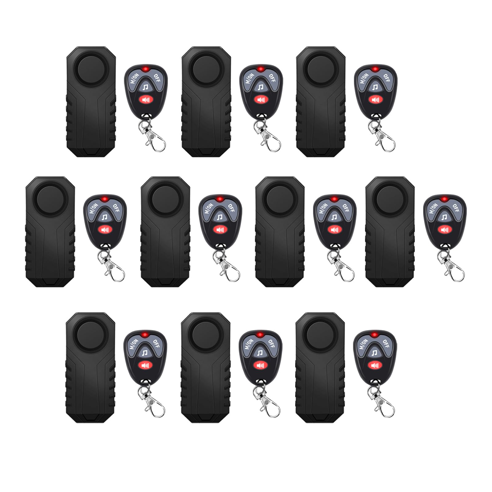 USUPERINK Bike Alarm Anti Theft,Wireless Motion Sensor Bike Alarm Ebike10PK