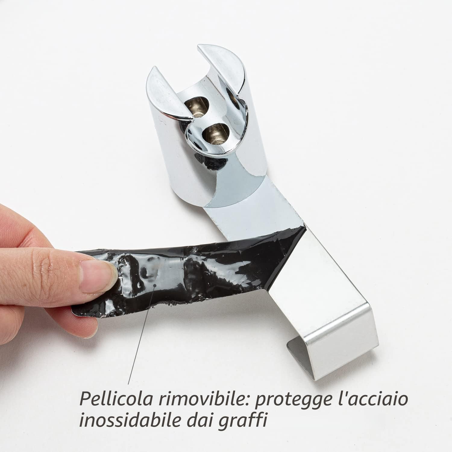 Doccetta bidet a mano, doccetta regolabile ABS Cromo kit spray per pannolini per bambini, con erogatore per rubinetto, tubo e gancio o supporto a parete