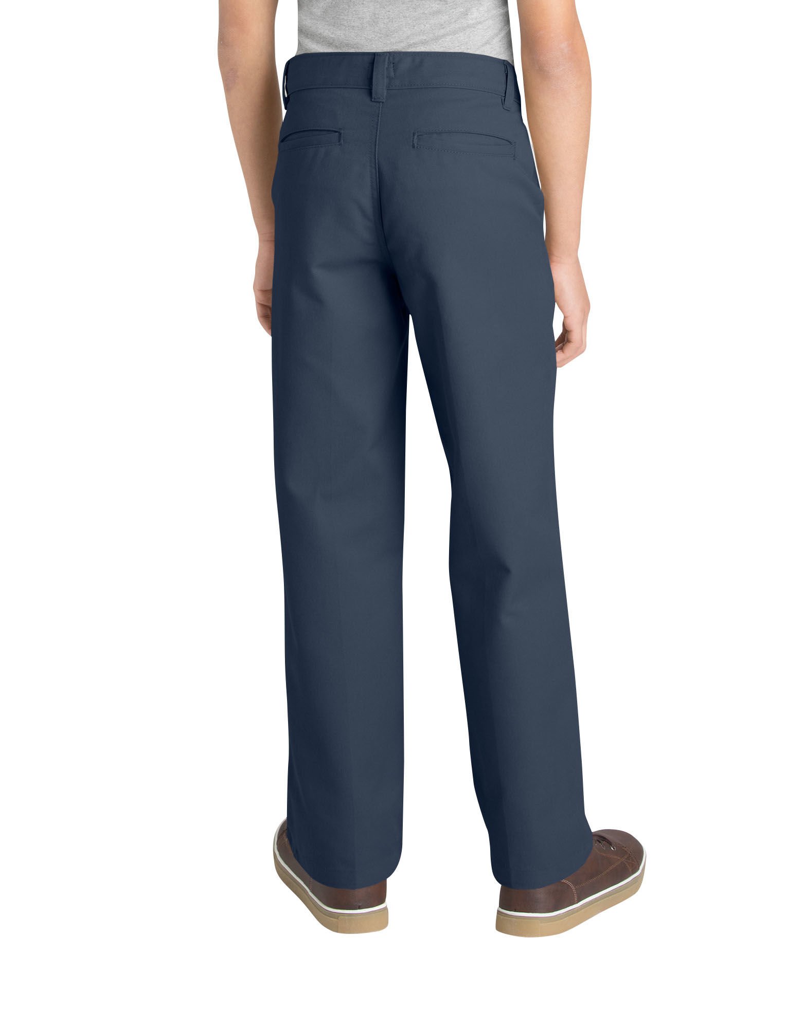Dickies Chłopięce elastyczne spodnie z płaskim przodem