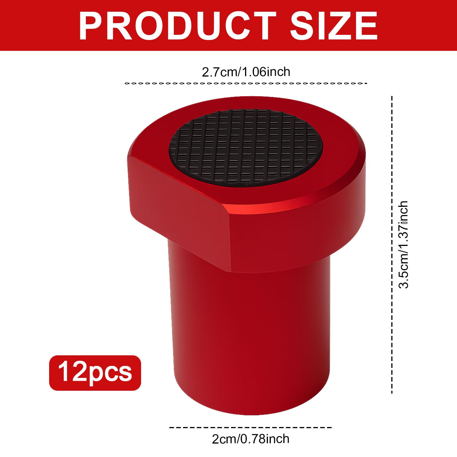 Lot de 12 crochets de canapé en alliage d'aluminium pour trou de chien de 20 mm - Pour trou de chien de 20 mm - Établi robuste - Mâchoires de serrage - Aide au positionnement pour le travail du bois
