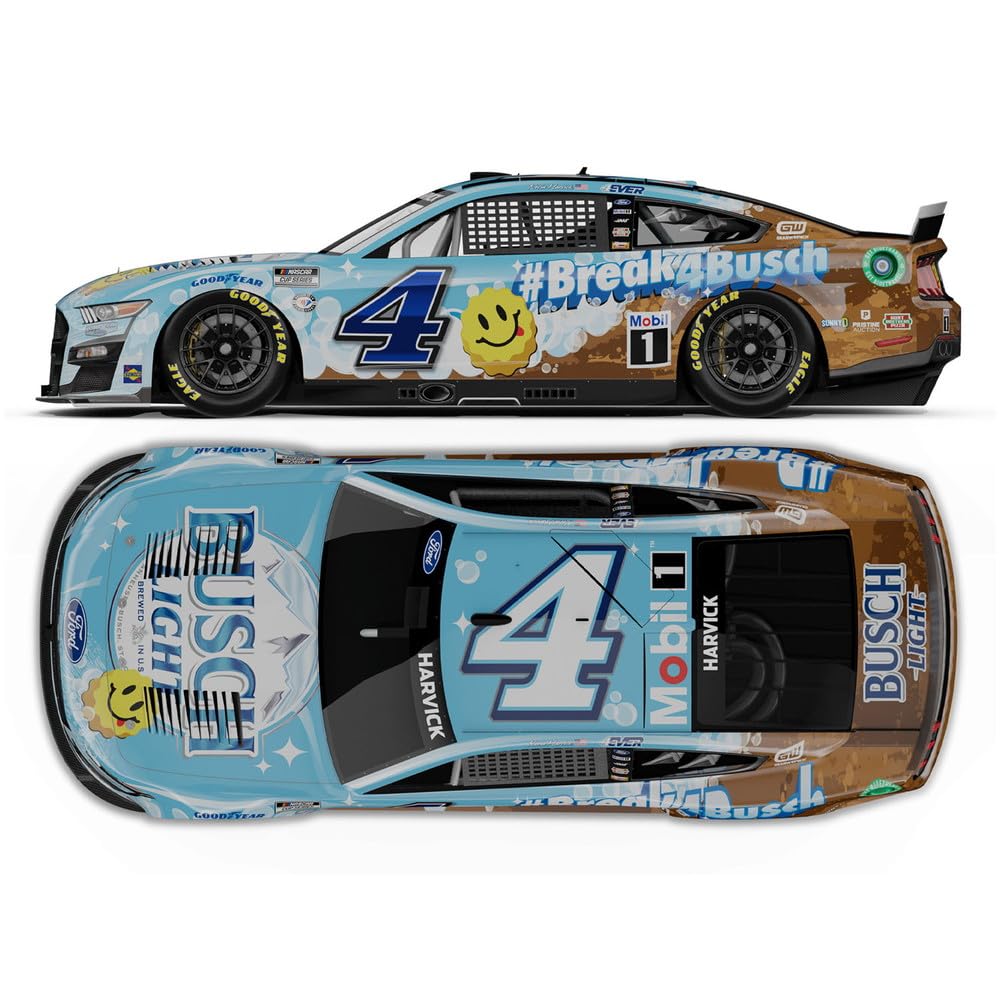 Lionel Racing Kevin Harvick 2023 BL #Break4Busch Bristol Dirt Diecast Car 1:64 Scale
