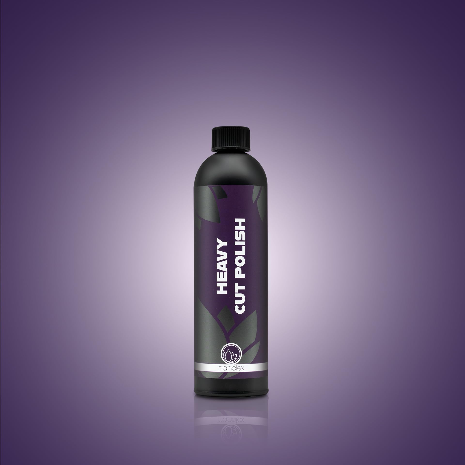 Nanolex Heavy Cut Politur, Premium Schleifpolitur & Schleifpaste für alle Autolacke, Polierpaste Auto entfernt tiefe Kratzer & Schleifspuren bis 1.500er Körnung, silikonfreier Lackreiniger, 1 x 750ml