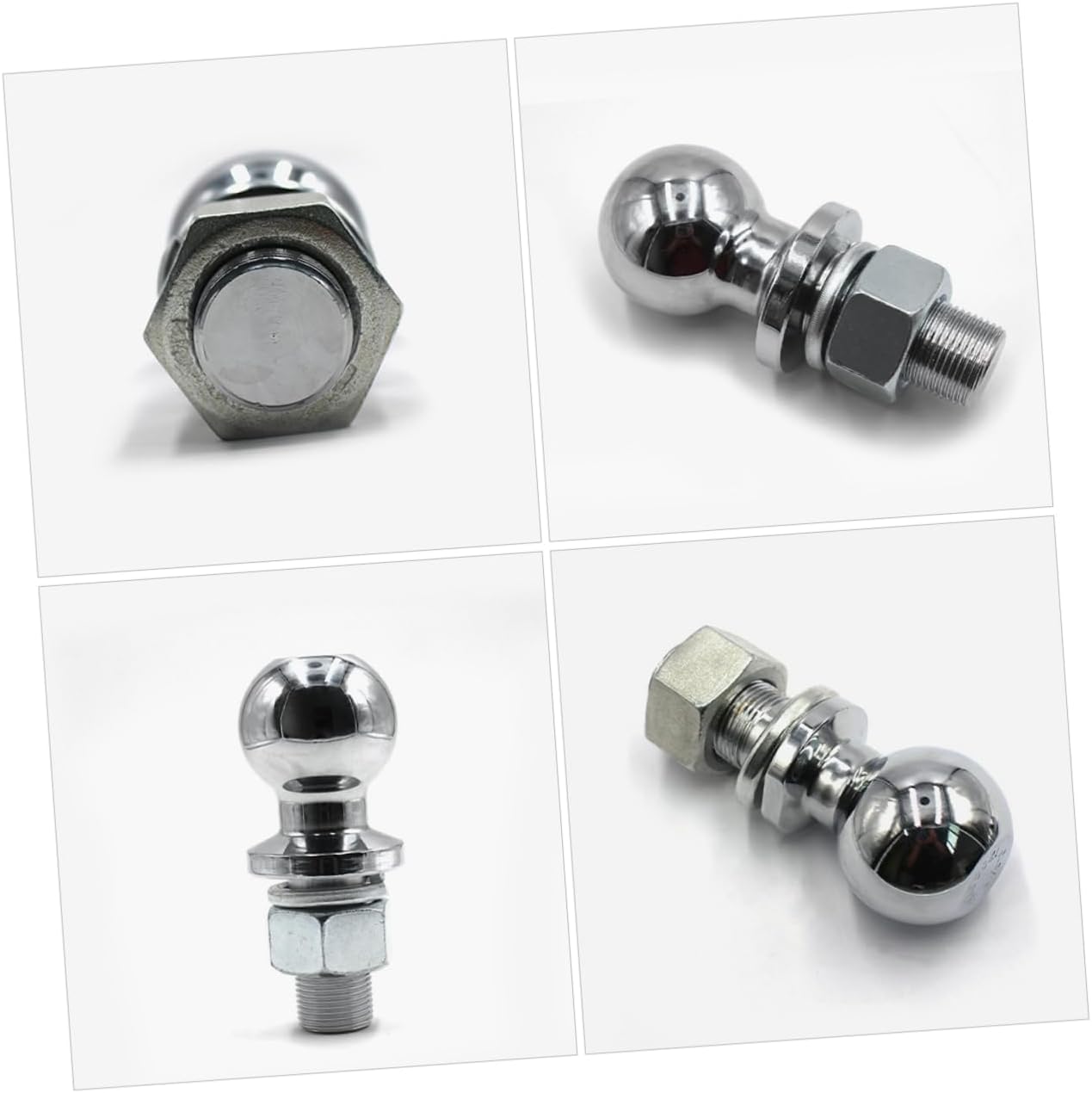 2pcs Trailer Hitch Replacement Tow for Boat Trailers and Heavy Equipment Construction Easy Installation Capacity