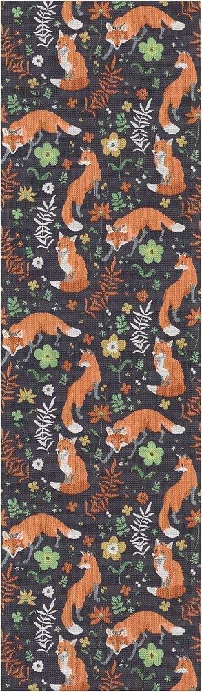 Ekelund Master Weavers - Ravrike- @14" x 47" Natural Organic Cotton Fine Swedish Table Runner Ravrike