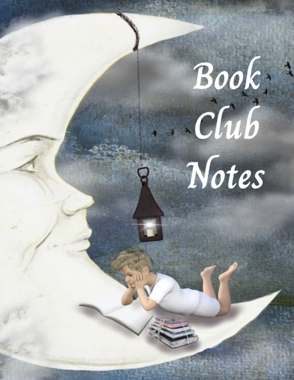 Book Club Notes: Notebook/Journal - Simple and stylish - For book club fans and avid readers - Lined pages
