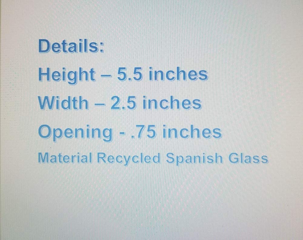 Purple Fuchsia Glass Apothecary Jar - 5.5 Inch Round Vintage Style Jar With Cork Stopper