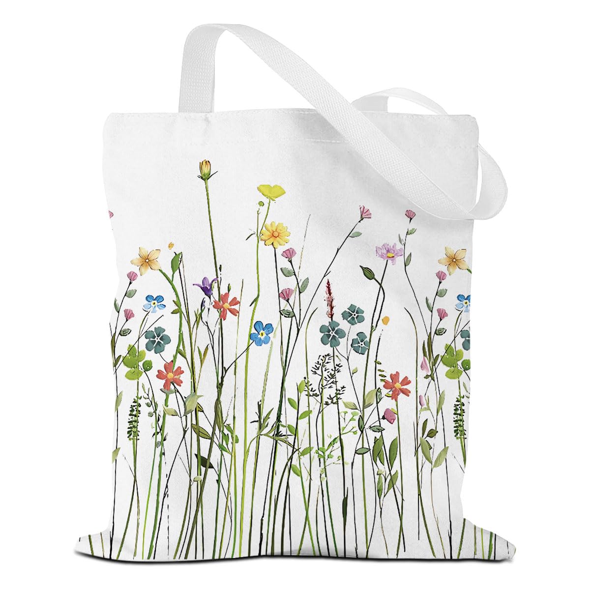 Mystic Sun and Moon Tote Bag Cottagecore Reusable Grocery Bags Sea Animals Western Cat Lover Gifts Weekender Bag