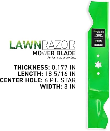 Miniatura 2 de 8TEN Kit de correa de hoja de cubierta para Cub Cadet MTD White Troy Bilt SLT1554 LGT1054 LGTX1054 SLTX1054 MTD SLT-5400 942-0677 cubierta de 54