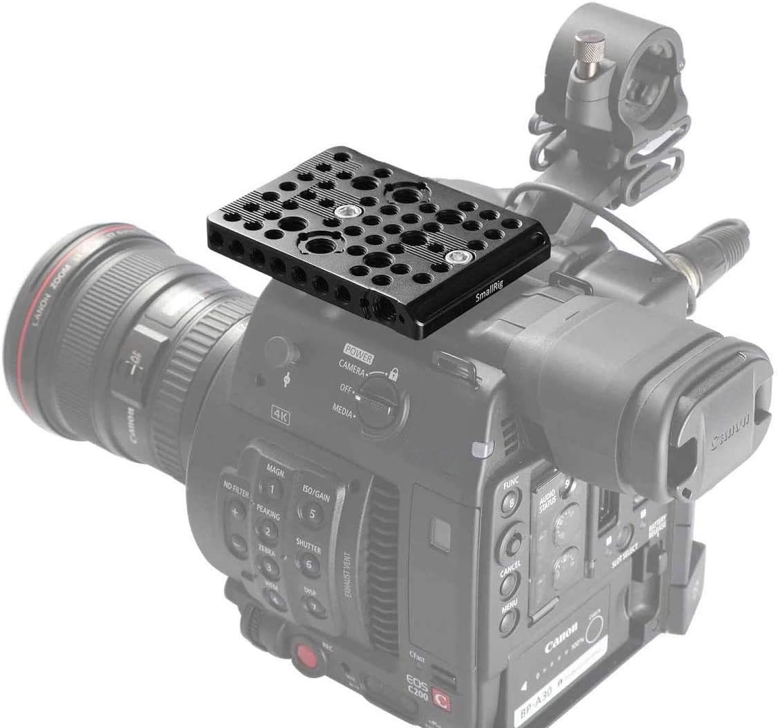 Get Cheap Price SmallRig Top Plate for Canon C200 Camera with Locating Points for ARRI Standard - 2056