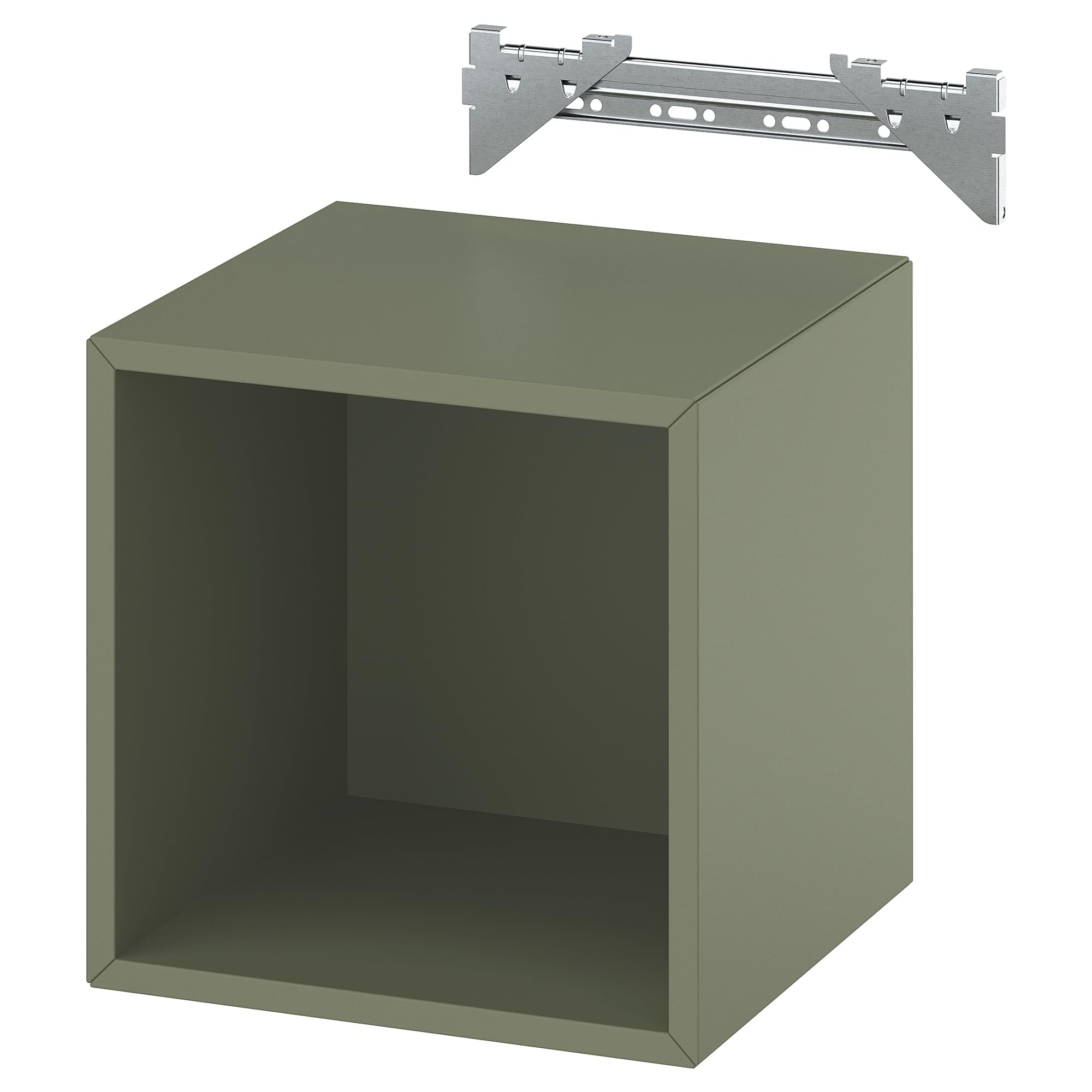 Étagère murale EKET gris-vert 35 cm pour optimiser l'espace et ranger sans encombrer