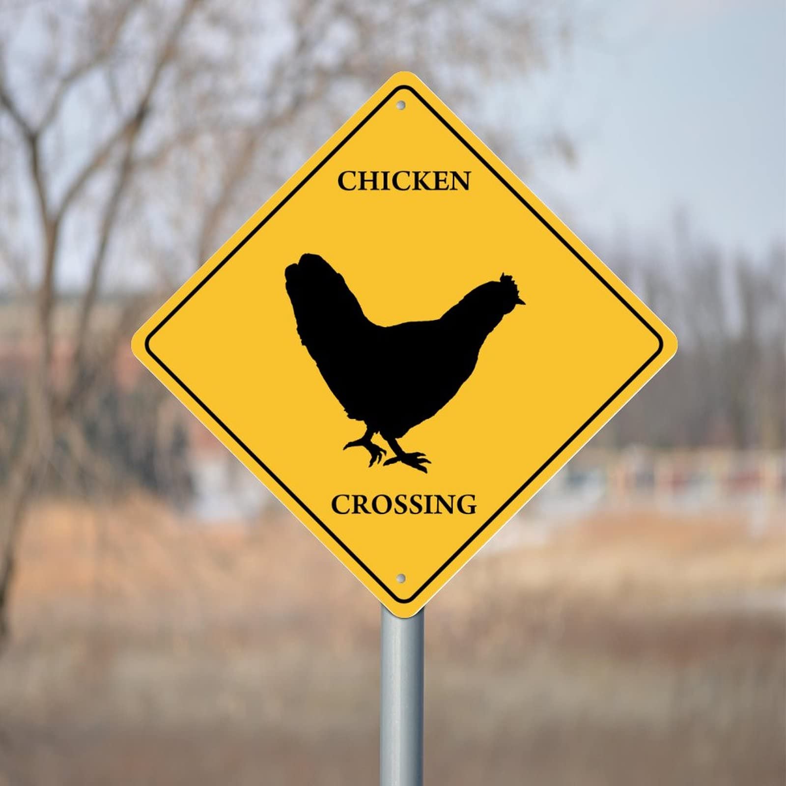 Panneau En Métal Vintage Avertissement Cette Propriété Est