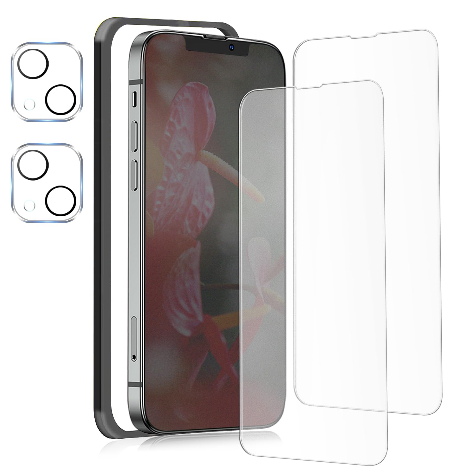 Amazon | SHUNION 【さらさら/指滑り】 iPhone14Plus ガラスフィルム