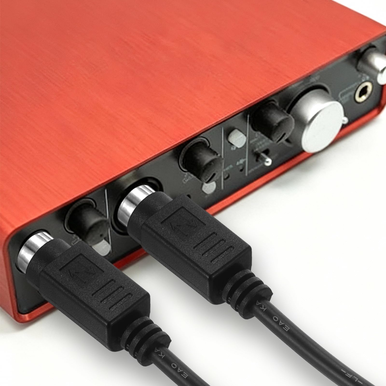 QUARKZMAN Cavo Di Estensione Per Mouse E Tastiera PS/2 Da 16.4 Piedi - Cavo Di Estensione Maschio Femmina 6 Pin UL2464 In Rame 24 AWG Per Tastiera E Mouse Rotondi PS/2, Nero