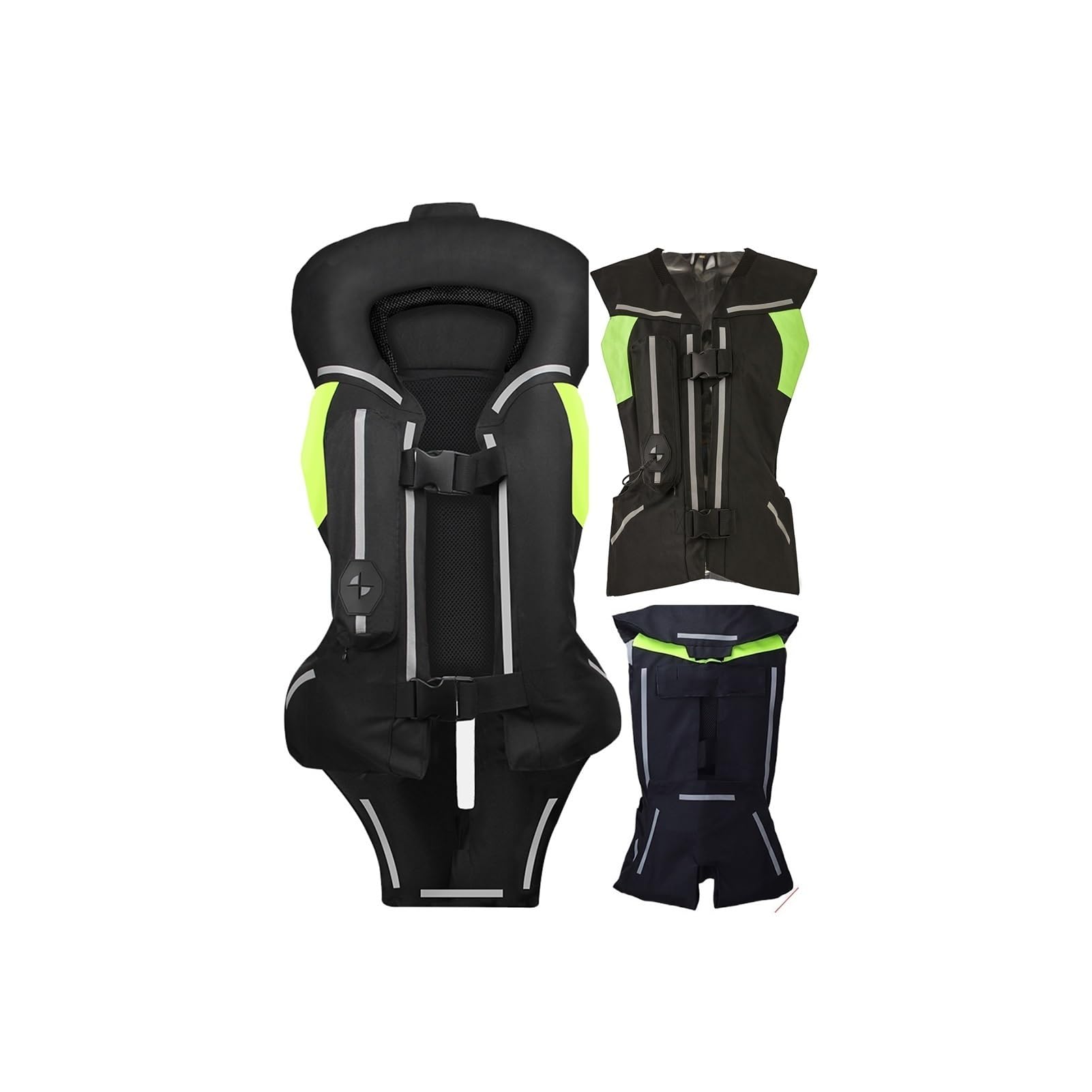 KNORRS Giubbotto Gonfiabile Gilet Airbag Leggero Equestre Gilet Airbag for Anziani (senza Cartuccia Di CO2) Il Miglior Regalo for Il Ciclismo
