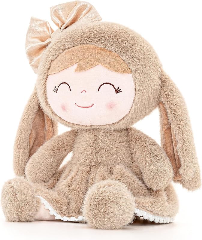 Sponsored Ad - Super Soft Toy Stuffed Cute Banny Baby Doll Lovable and Huggable Plush Toys for Kids Baby Girls Gift for Birthdays & Occasions for Children Home Decor (Size 40 cm) (Brown)
