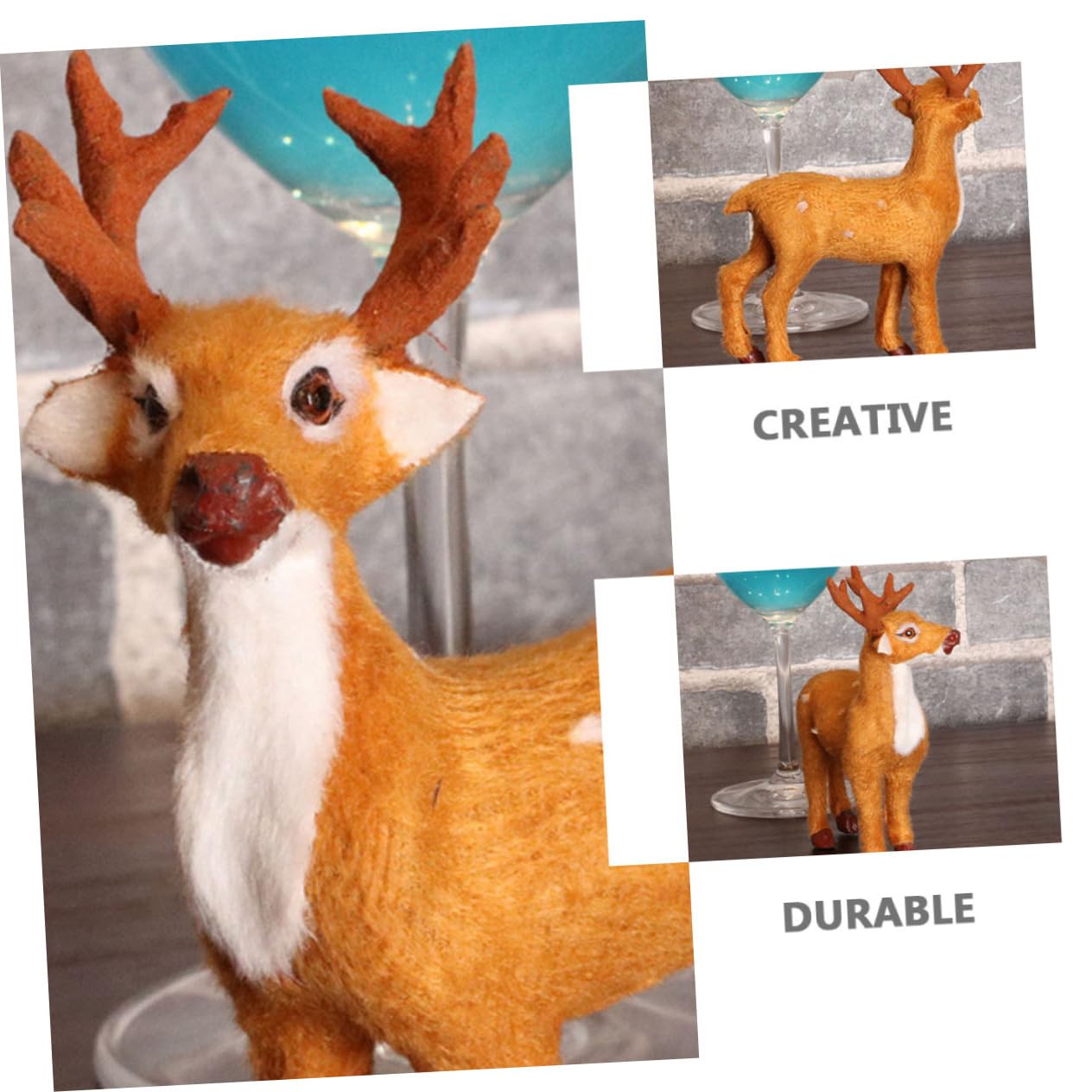 STOBAZA 10piezas Adornos Decorativos De para Navidad Accesorios y Decoración De Mesa