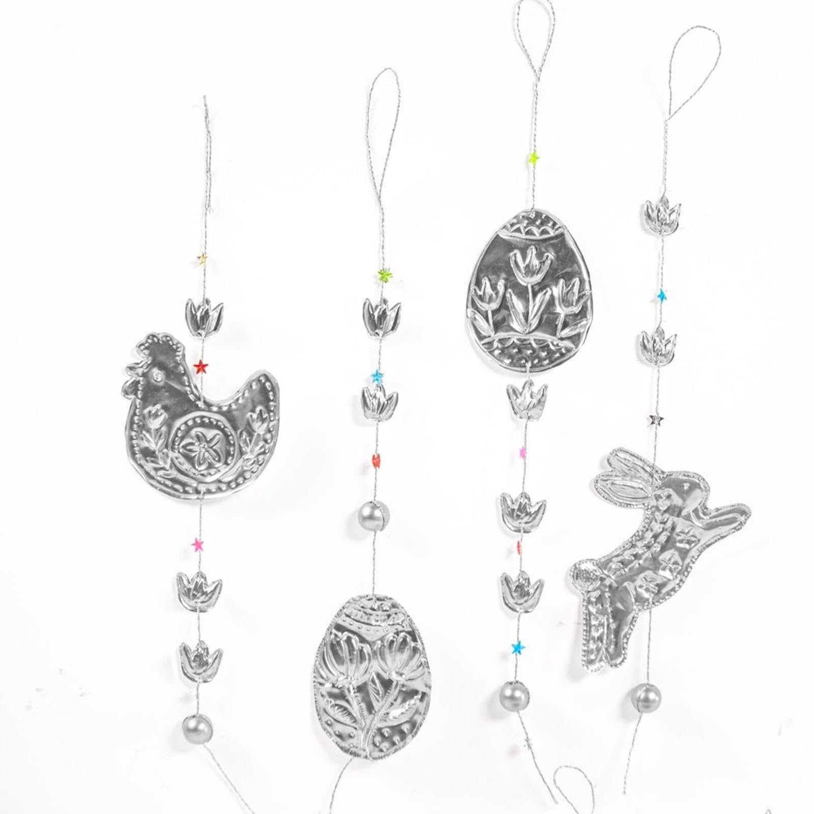 Foglio di Alluminio Foglio Metallico Spesso Kit Decorazioni Embossed Fai Goffrata Progetto Manuale Adatto per Attività Creative Educazione, Argento