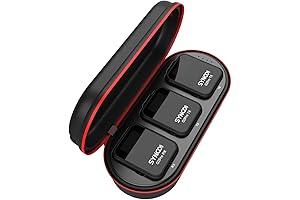SYNCO G2 A2 Pro Wireless Lavalier Microphone System with Charging Case