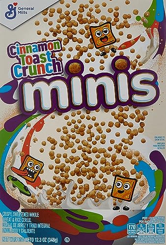 Image of Cinnamon Toast Crunch Minis Breakfast Cereal, 12.3 OZ