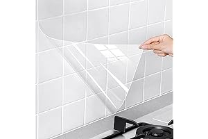 Invisible Stove Splash Guard Wall