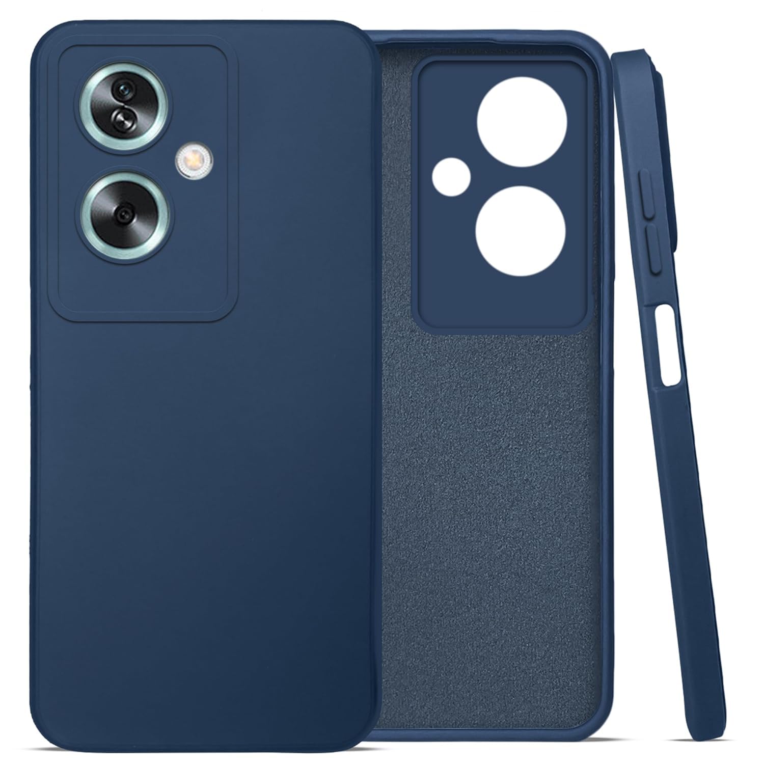 Case for OnePlus Nord N30 SE 5G Soft Silicone TPU Case, Lightweight Protective Cover Smooth Finish Camera Protective Shock Absorbant Case for Men Women Compatible with One Plus Nord N30 SE 5G (Blue)