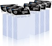 Mlikero 600 Clear Card Sleeves for MTG TCG Baseball Football Cards - Premium Acid-Free PP Protectors