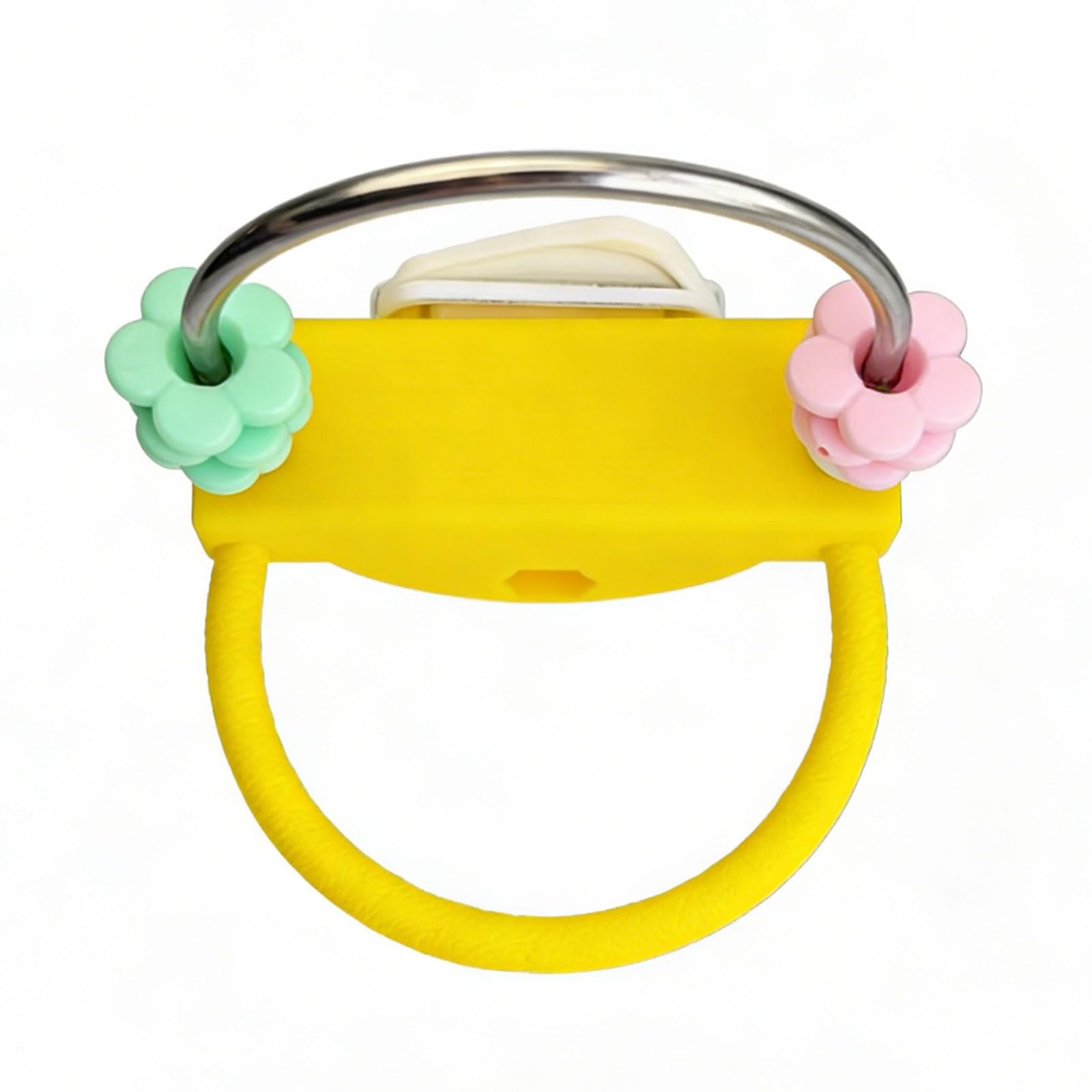LUCKGONI Parrots Perch Stand Chew Toy With Flower Shape For Small Bird Interactive Play And Cage Exercise Entertainment Activity