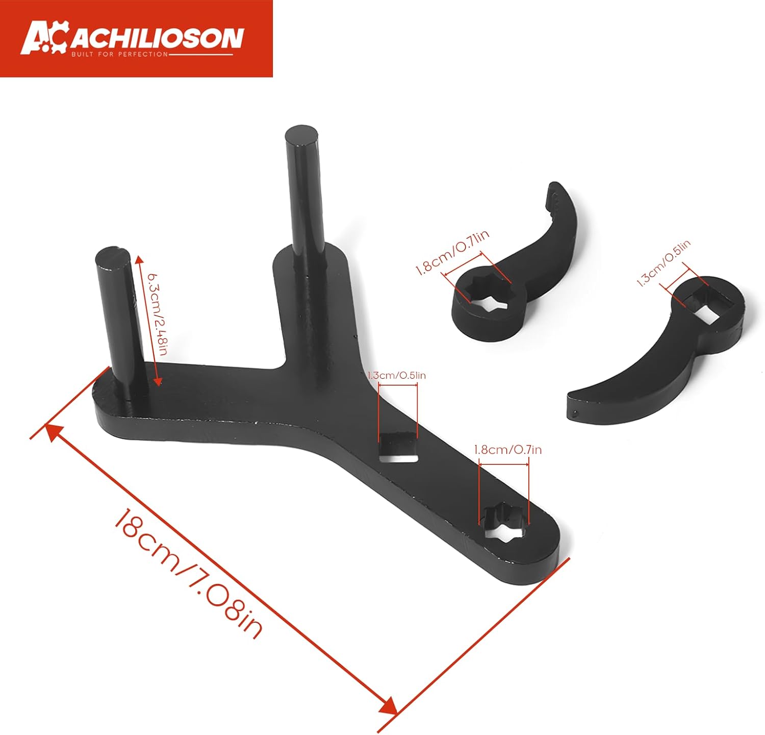 Lower Control Arm Prying Tool Kit,for Control Arm and Suspension Removal,Suitable for Most Front-Wheel Drive Vehicles，1/2" Suspension Specialty Bushing Tool and Pry Bar Wrench Adaptor Head
