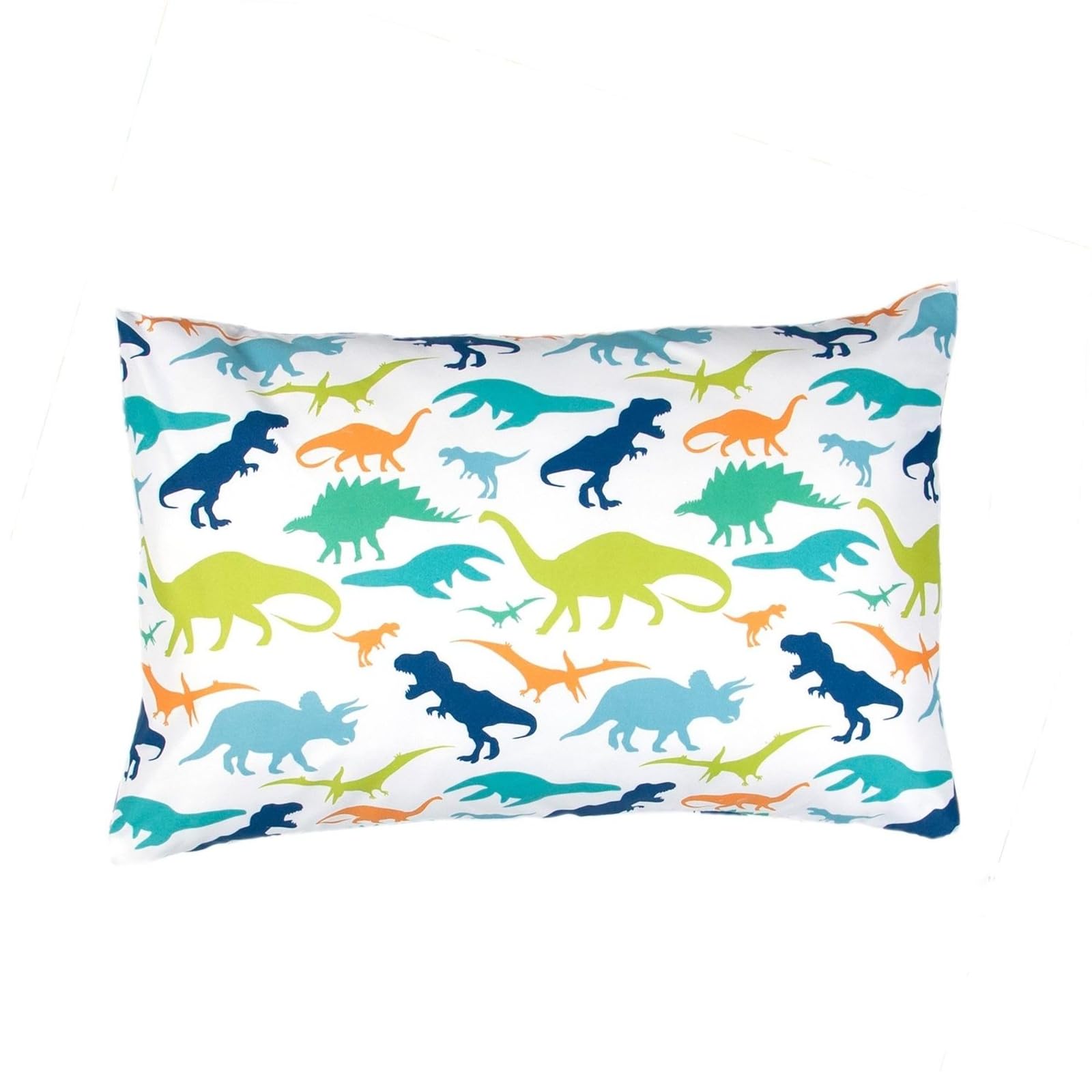 Kids Rule Set Lenzuola Matrimoniali 3 Pezzi Con Dinosauri, Microfibra Morbida, Lenzuolo Con Angoli 99x190x30 Cm, Federa 50x76 Cm - 4