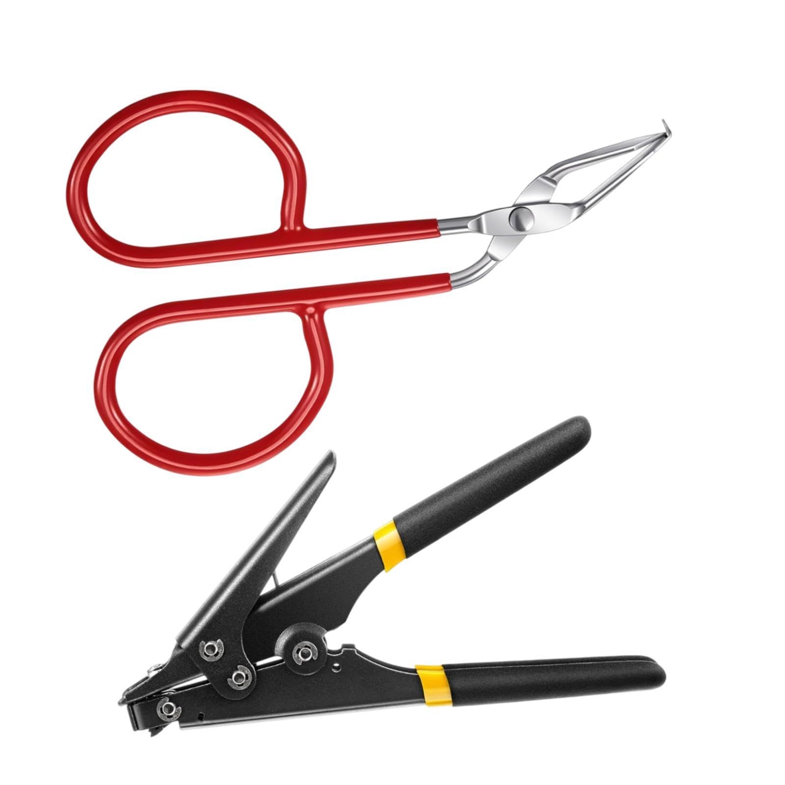 Oshhni 2 pièces Cable Tie ouvre-zip Tie à croix réutilisable Réutilisables