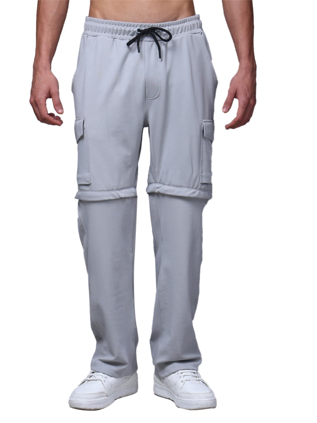 Men's Straight Fit Detachable Cargo Pants-picture-20
