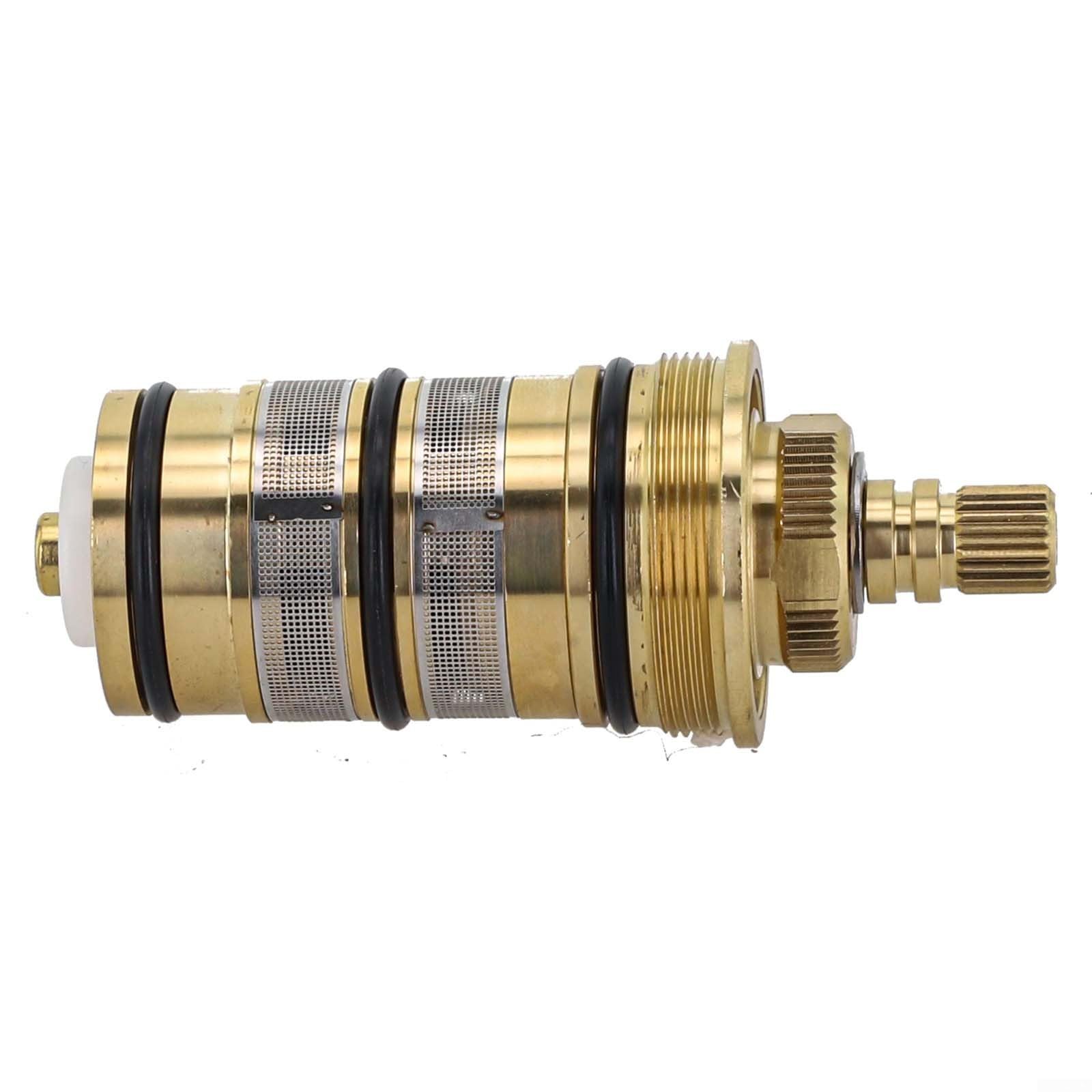 Cartouche thermostatique en laiton pour mitigeur de douche pour contrôle de la température, pièces de rechange pour robinet de salle de bain 20-48 ℃ de sécurité à 38 ℃